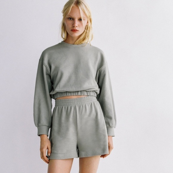 ZARA BNWT Plush Sweatshirt - Picture 6 of 6